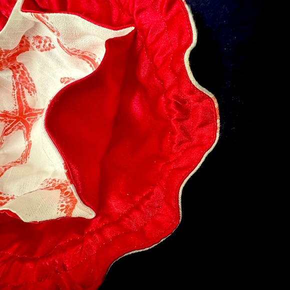 Handmade Japanese Style Satin Lined 8 Compartment Drawstring Purse/Jewelry Bag - Picture 6 of 14